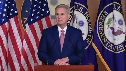 House Minority Leader Kevin McCarthy Speaks About Retiring Democrats