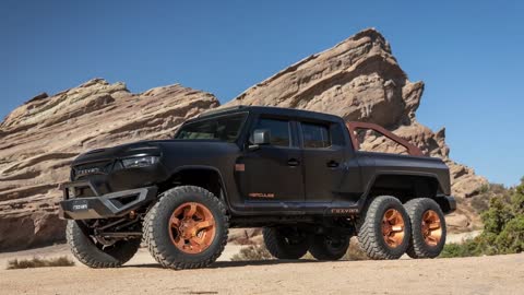 The Rezvani Hercules 6x6 Miltary Edition | Most extreme sports vehicle on the market