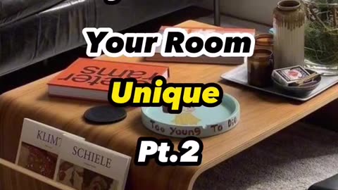 PT.2 ways to make your room unique #awesome