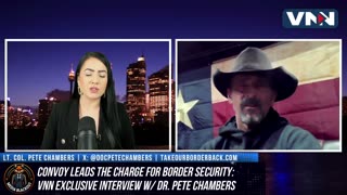 Lt. Col. Pete Chambers Reports on Massive Convoy Heading to the Southern Border