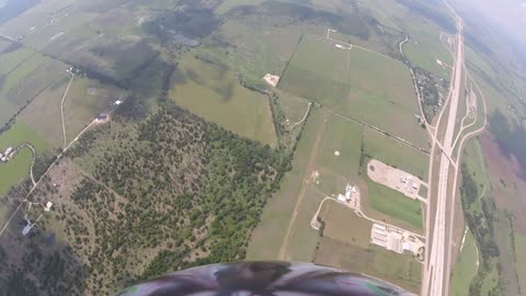 Skydiver Loses Shoe and Recovers During Skydive