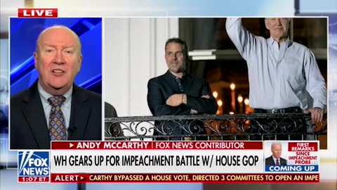 Andy McCarthy Lays Out What He Says Was Comer's Biggest Mistake With Impeachment Inquiry