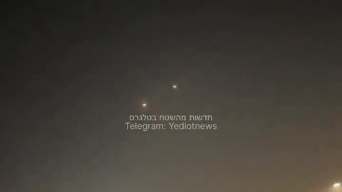 Footage purports to show dozens of interceptions by the Israeli 'Iron Dome'