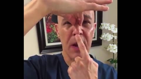 Decongest Your Nose By Pinching Your Nose Bridge and Pressing Below Your Nostril. Watch.