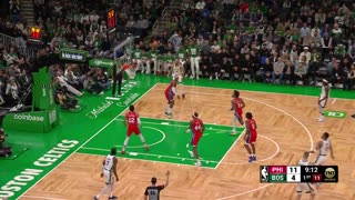 NBA | Jayson Tatum CLUTCH 3-Pointer! Celtics vs. 76ers | Boston | NBAPlayoffs
