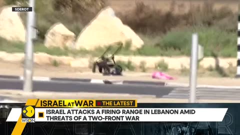 Israel-Palestine war_ Israel attacks a firing range in Lebanon amid threats of a two-front war