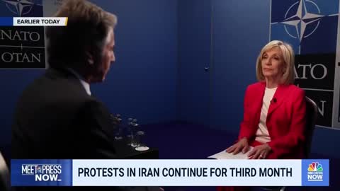 Blinken: 'We’re Trying To Do Whatever We Can' To Support Iranian Protests