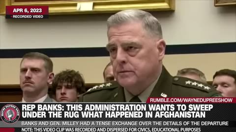 Why Is WH Sweeping Afghanistan Debacle Under The Rug?