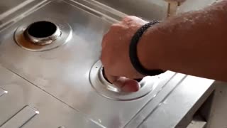 Kitten Rescued in the Kitchen