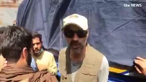 Afghan Man Trying To Escape Has BRUTAL Message For Biden "You Made The Deal With The Taliban.