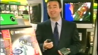 Microsoft Original XBox console launch announcement on UK TV