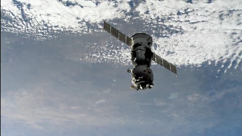 Soyuz MS-23 Spacecraft Deorbit Burn,