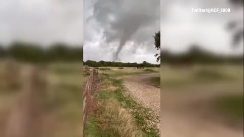 Sulpher Springs: Tornado spotted passing through Hopkins County