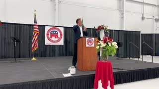 Bill Bruch gives an update on State Republican Chairman Position