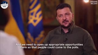 Zelensky he'll only hold elections if the US gives him $5 billion dollars