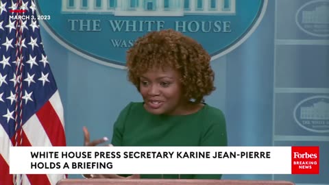 Karine Jean-Pierre Asked About 'Critical Mass' Behind Demand For Biden To Visit East Palestine