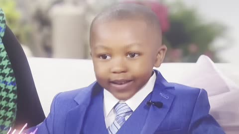 The Lord said the children would do mighty things!!Little boy appears on the Jennifer Hudson Show!
