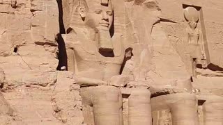 Temple of Abu Simbel in Egypt