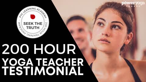 200 Hour Yoga Teacher Training Testimonial - Katya | Power Yoga Canada