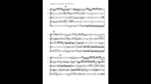 J.S. Bach – Motet: “Jesu, meine Freude”, Part 3 (String Quintet)