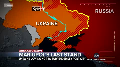 Ukraine has vowed not to give up the key port city of Mariupol