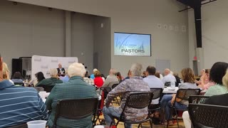 Rev. Kevin Jessip speaking All Pro Pastors International luncheon