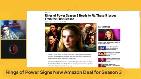 Rings of Power Season 3, MCU is Soul-Destroying, Madame Web Star Blames Fans - WizardShack Podcast