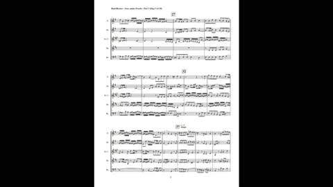 J.S. Bach – Motet: “Jesu, meine Freude”, Part 3 (Woodwind Quintet)