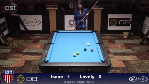 FINAL: Isaac vs Lovely ▸ 2015 US Bar Table Women's 9-Ball Championship