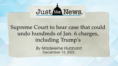 Judge pauses Trump Jan. 6 case as he appeals immunity claims - Just the News Now