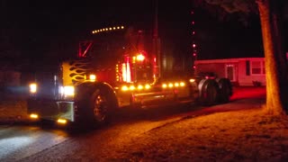 ASMR AMBER TRUCK LIGHTS: LEAVING OUT IN THE WEE HOURS OF MORNING