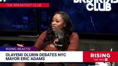 NYC Mayor Eric Adams FLAMED In DebateWith Olayemi Olurin on POLICING, SubwayCRIME, STOP & FRISK