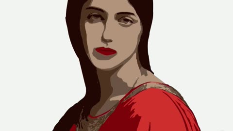 Desi animated portrait whiteboard graphicstechs #tutorials