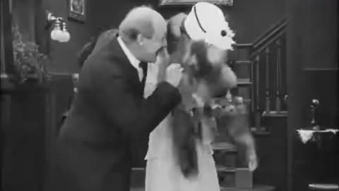 Charlie Chaplin in Women Getup Funny Clip Cant Stop Laughing