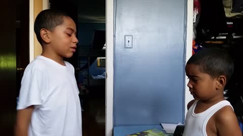 Brothers make up after fighting over Minecraft