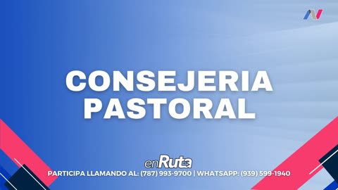 Consejería Pastoral con el pastor Nando Steidel