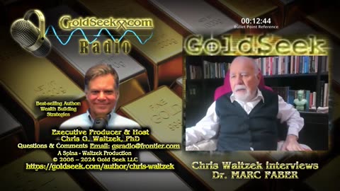 GoldSeek Radio Nugget - Dr. Marc Faber: Gold Is a Hedge Against a Sick Financial System