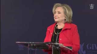 Hillary Clinton heckled by students.