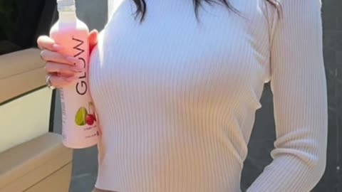 #kyliejenner promoting the drink glow in new photos Instagram #shorts