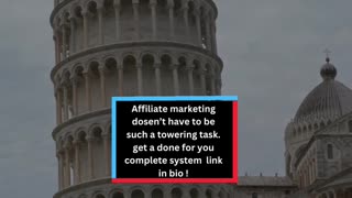 affiliate marketing done system