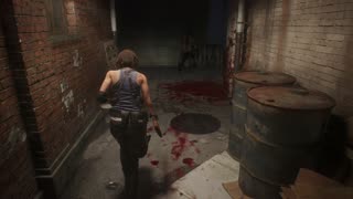 RESIDENT EVIL 3 REMAKE [ENGLISH AUDIO] Primera Caminata Parte 2 (RE3 NEMESIS)