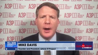 Mike Davis explains why a felony conviction wouldn’t disqualify Trump from the 2024 ballot