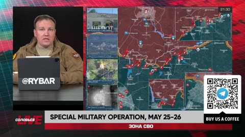❗️🇷🇺🇺🇦🎞 RYBAR HIGHLIGHTS OF THE RUSSIAN MILITARY OPERATION IN UKRAINE ON May 25-26, 2024