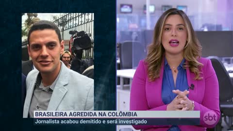 Brasileira é espancada por namorado colombiano dentro de elevador | Primeiro Impacto (11/11/22)