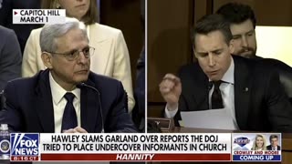 AG GARLAND - GOV SPYING ON CHURCHES