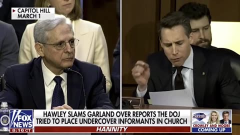 AG GARLAND - GOV SPYING ON CHURCHES