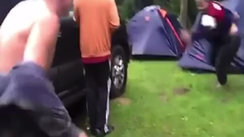 Russians go camping 😂