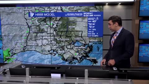 Bradley's Weather Forecast Part 1 10pm 11-20-22