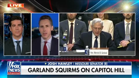 Sen Hawley: White House Is Using DOJ To Go After Americans They Disagree With