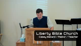 Liberty Bible Church / The Example of Great Faith Outside of Israel / Luke 7:1-10